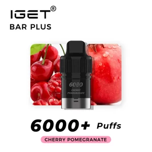 IGET Bar Plus Pod Cherry Pomegranate