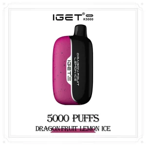 IGET Moon Dragon Fruit Lemon Ice 5000 Puffs